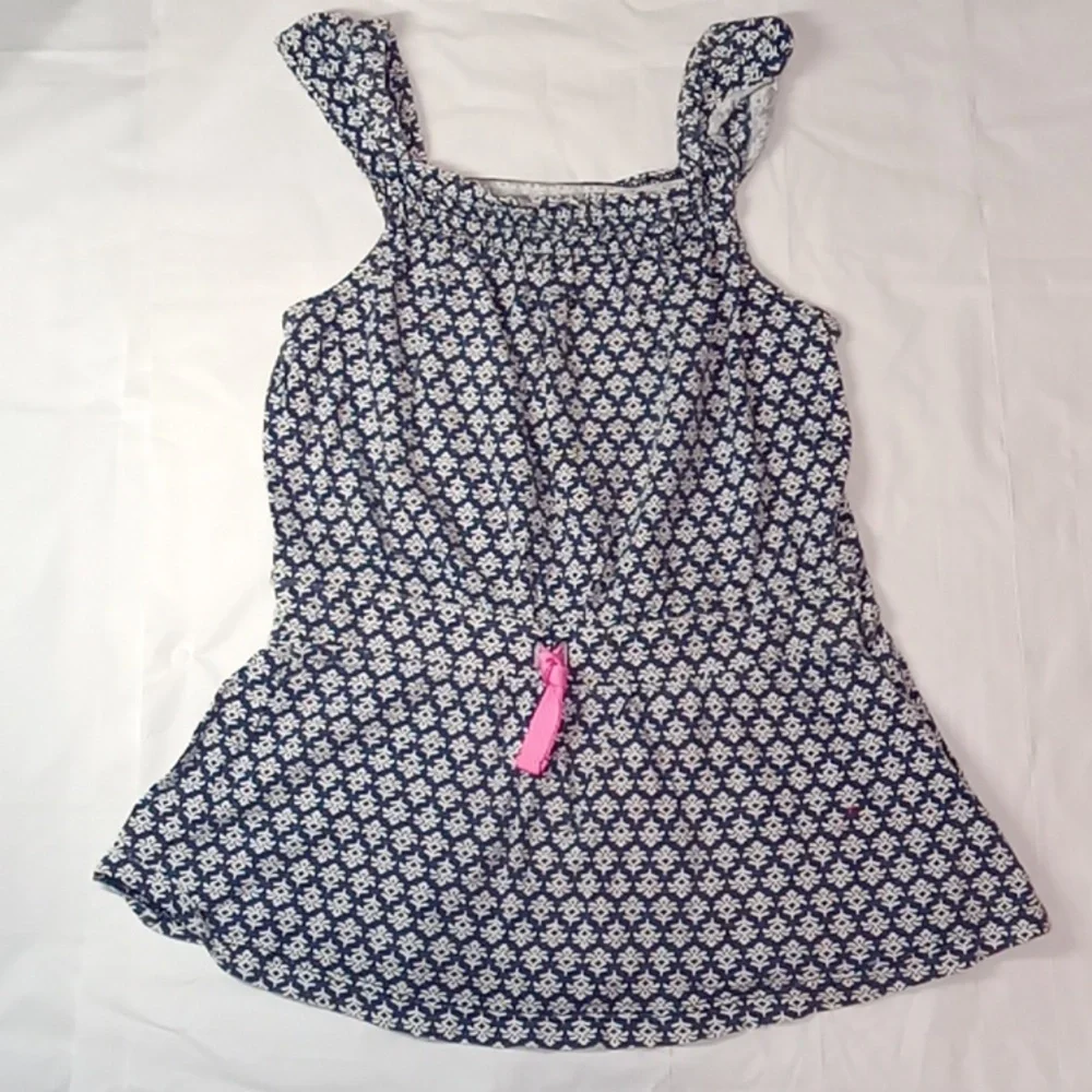 Carter's Girl's Dress. Size 7.  Blue and Pink.